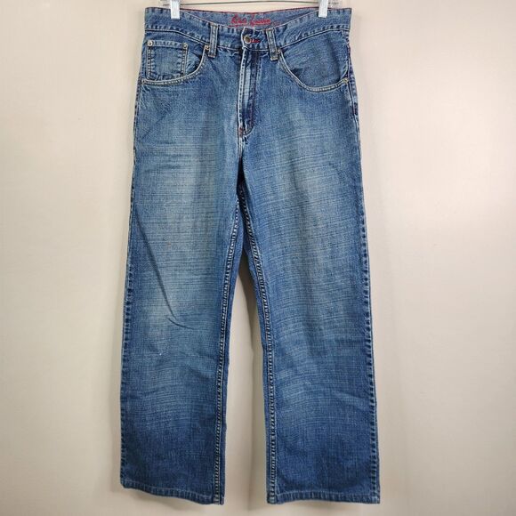 Robert Graham Vintage Y2K 5 Pocket Baggy Straight Fit Jeans 32x32 - Picture 2 of 8